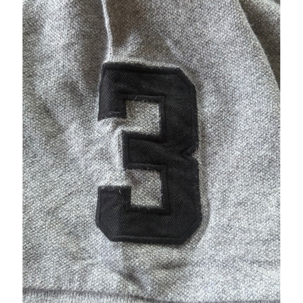Polo Ralph Lauren Mens XXL Gray Big Pony Custom Fit Short Sleeve Polo Shirt 3 - Picture 5 of 11